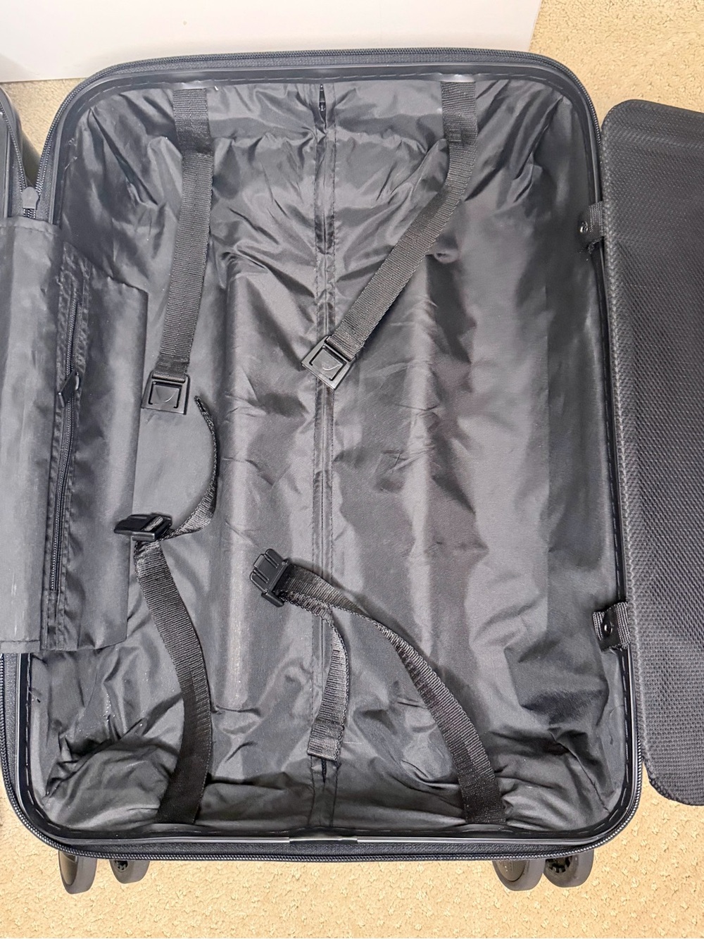 BEIS Black Small Carry-On Spinner Suitcase - Picture 10 of 15